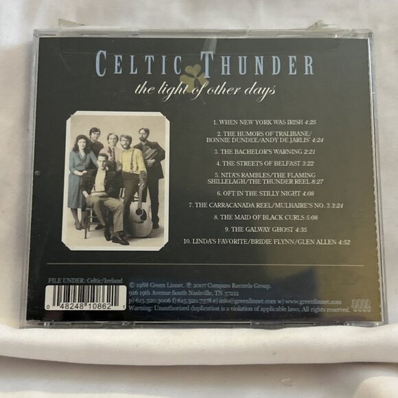 Light of Other Days by Celtic Thunder (CD, 1993) - Picture 3 of 7